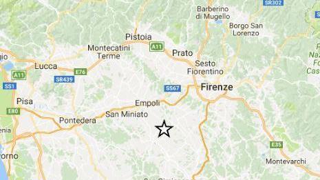 La localizzazione dell'epicentro