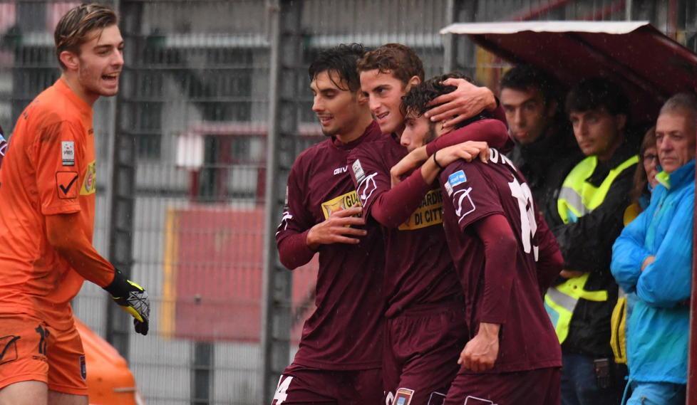 Disanto, lo sfogo del gol da spartire con i tifosi 