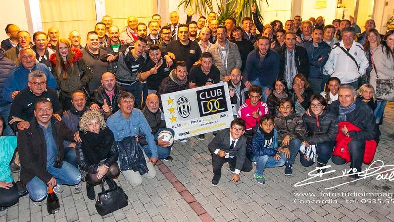 Lo Juventus club ospita Brio e raccoglie 1500 euro per i bimbi malati