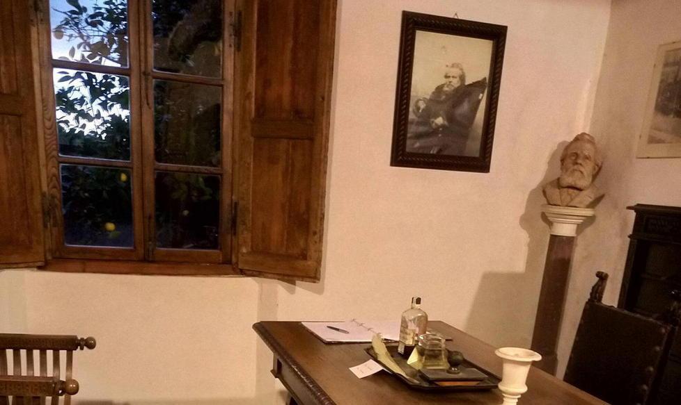 Piove dentro la casa museo di Giosuè Carducci