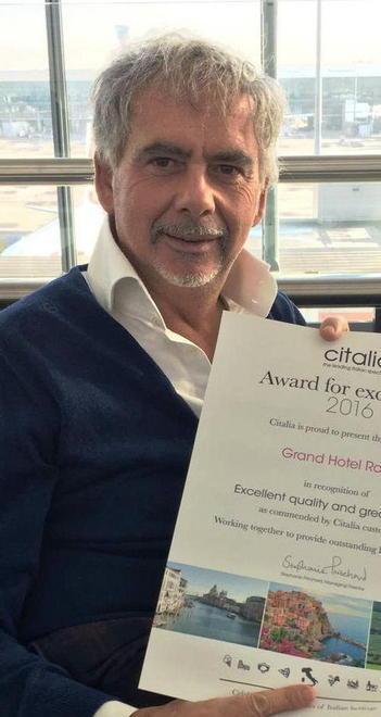 Gli inglesi premiano il Grand Hotel Royal 