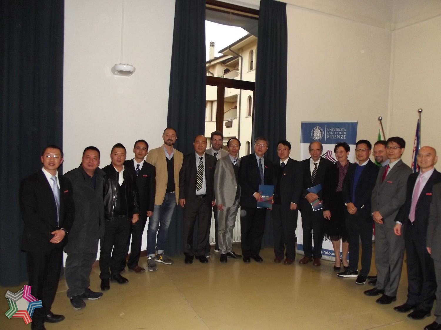La presentazione dell'accordo