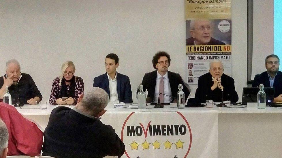 Il “No” a Cinque stelle con Imposimato