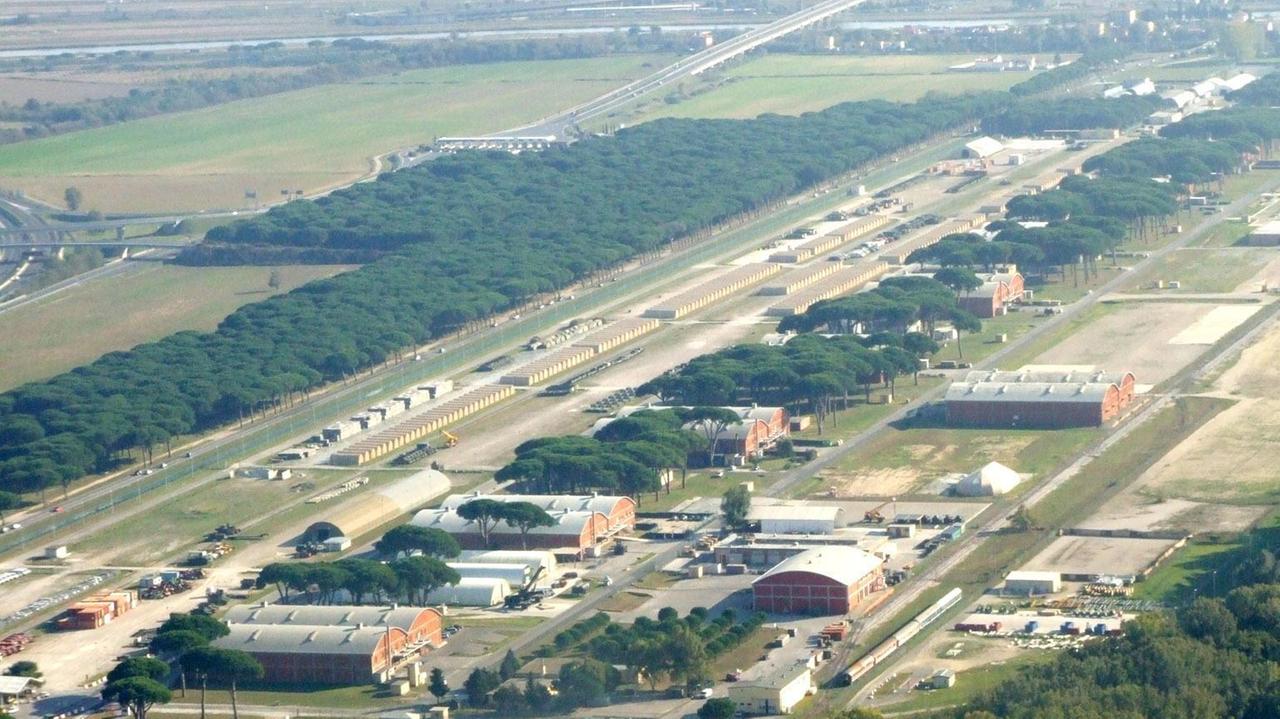 La base americana di Camp Darby