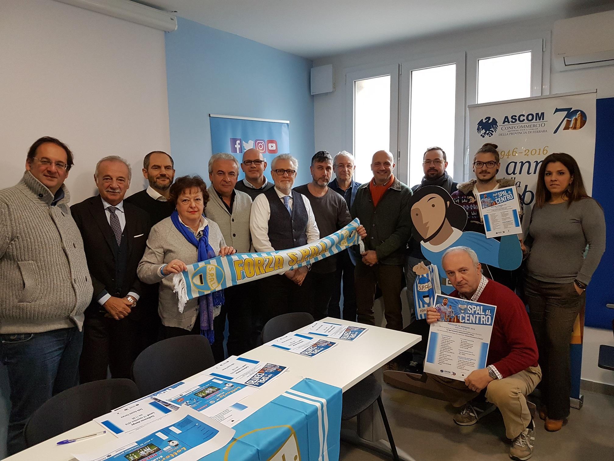 La presentazione dell'iniziativa Spal in Centro