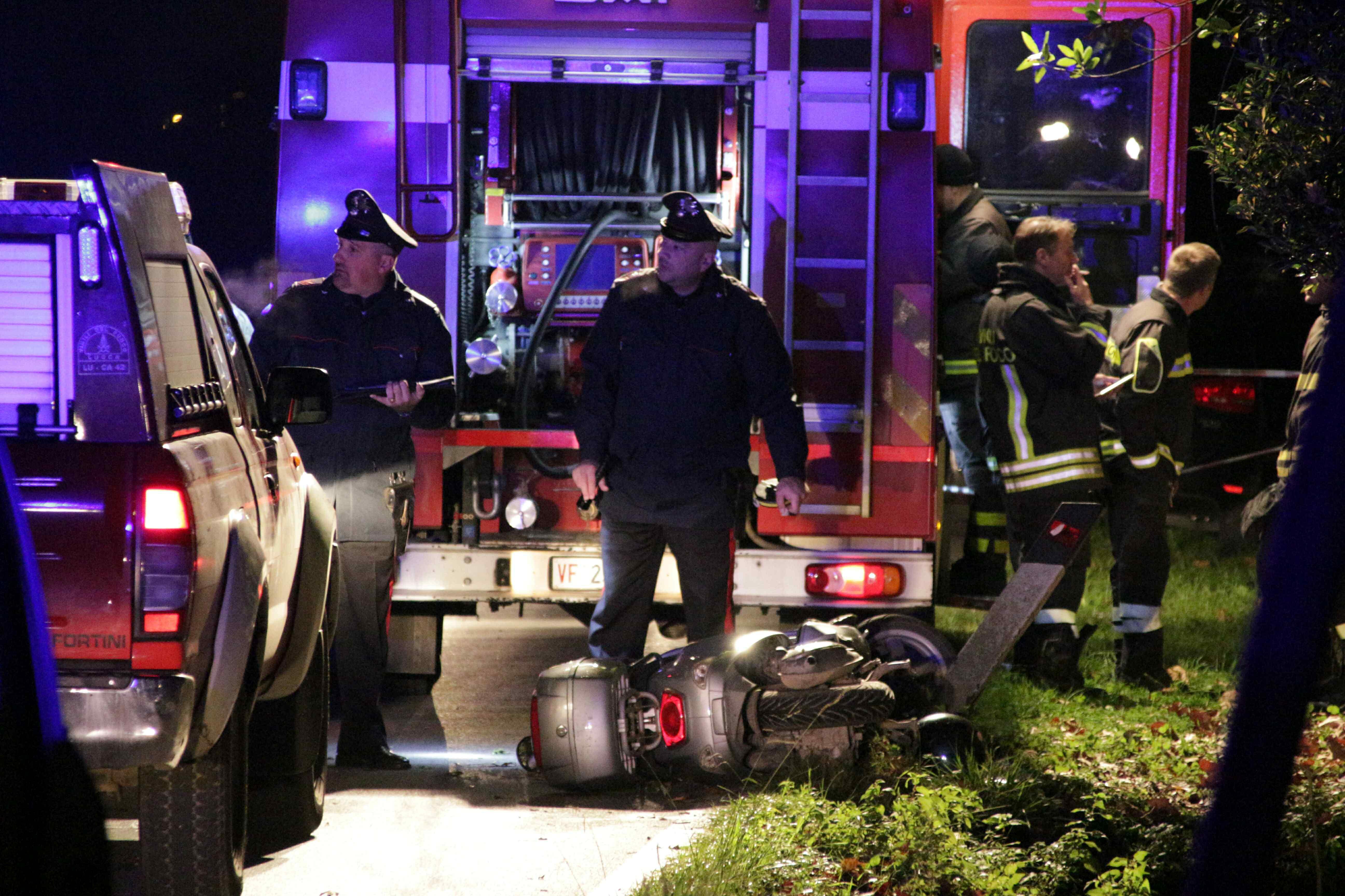 Il luogo dell'incidente