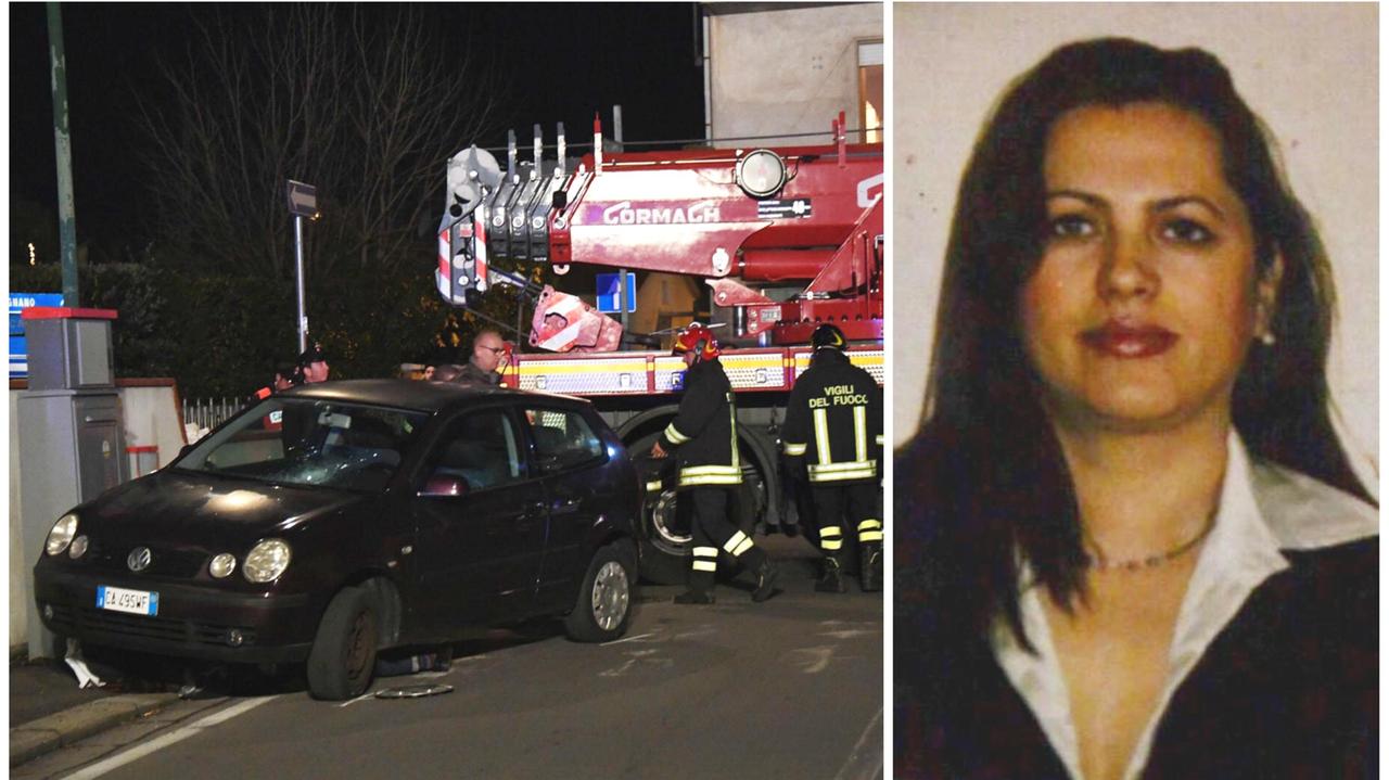 La vittima, Diana Brahimi, e l'auto investitrice