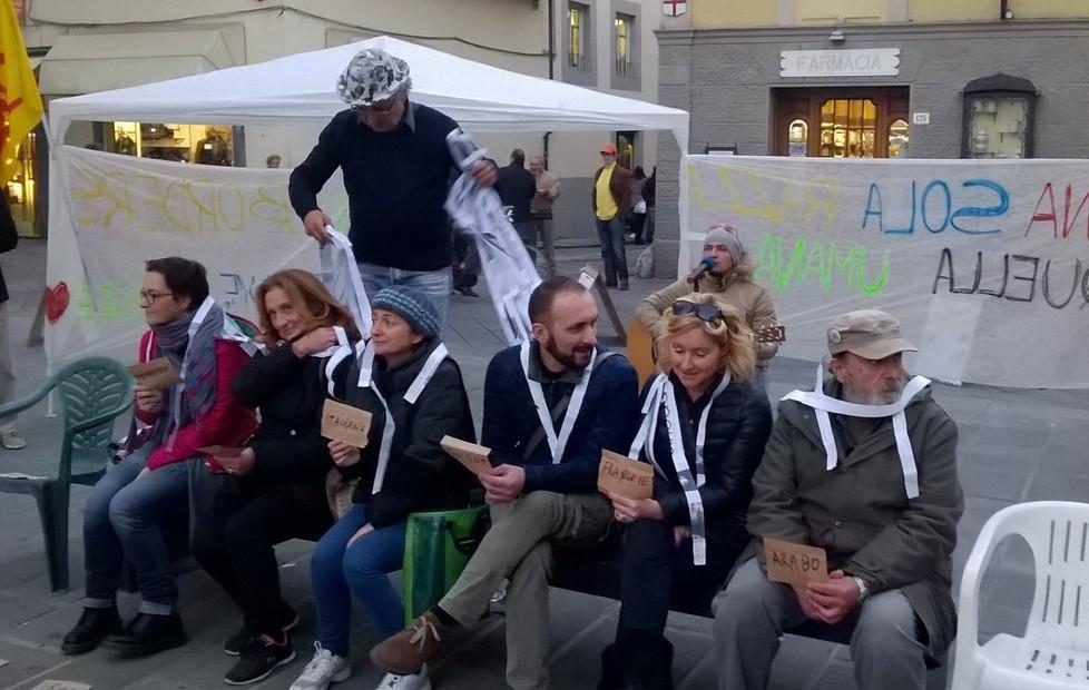 Presidio per i diritti dei migranti 