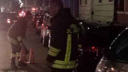 Allarme per una fuga di gas