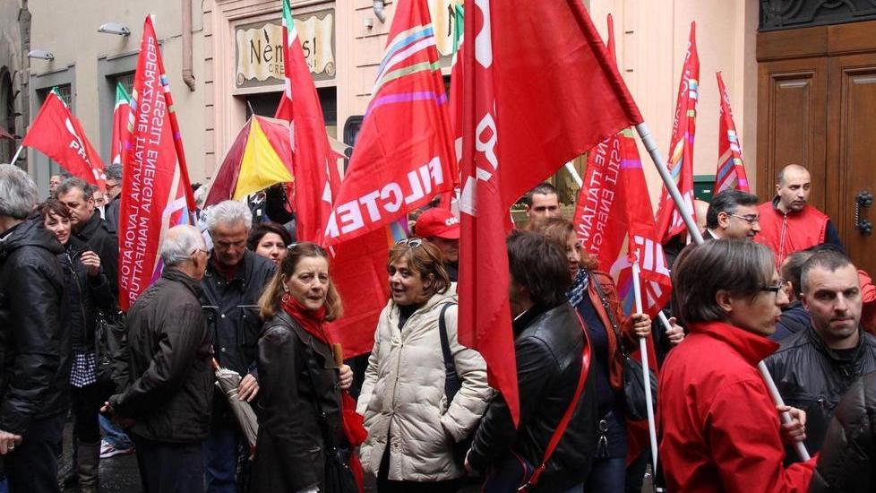 Rinnovo del contratto Sciopero dei tessili