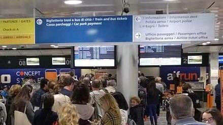 L’aeroporto Galilei in crescita del doppio rispetto a Firenze