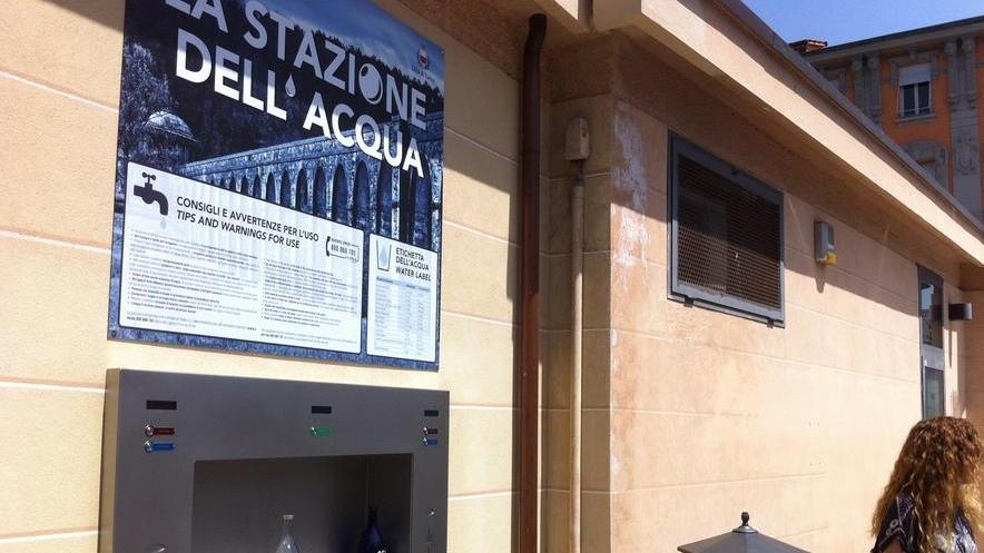 I numeri record della stazione dell’acqua