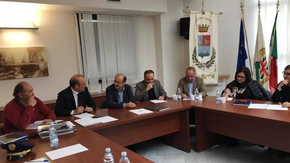 Un momento del vertice di Tortolì