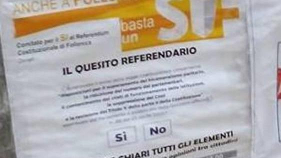 Un altro volantino spunta vicino al municipio
