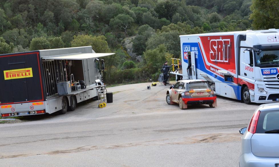 Giornate di test nelle strade di Luras