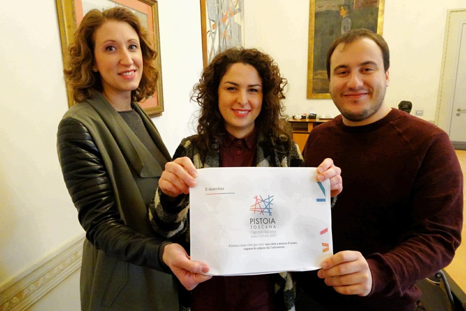 Ecco il logo di Pistoia capitale della Cultura 2017