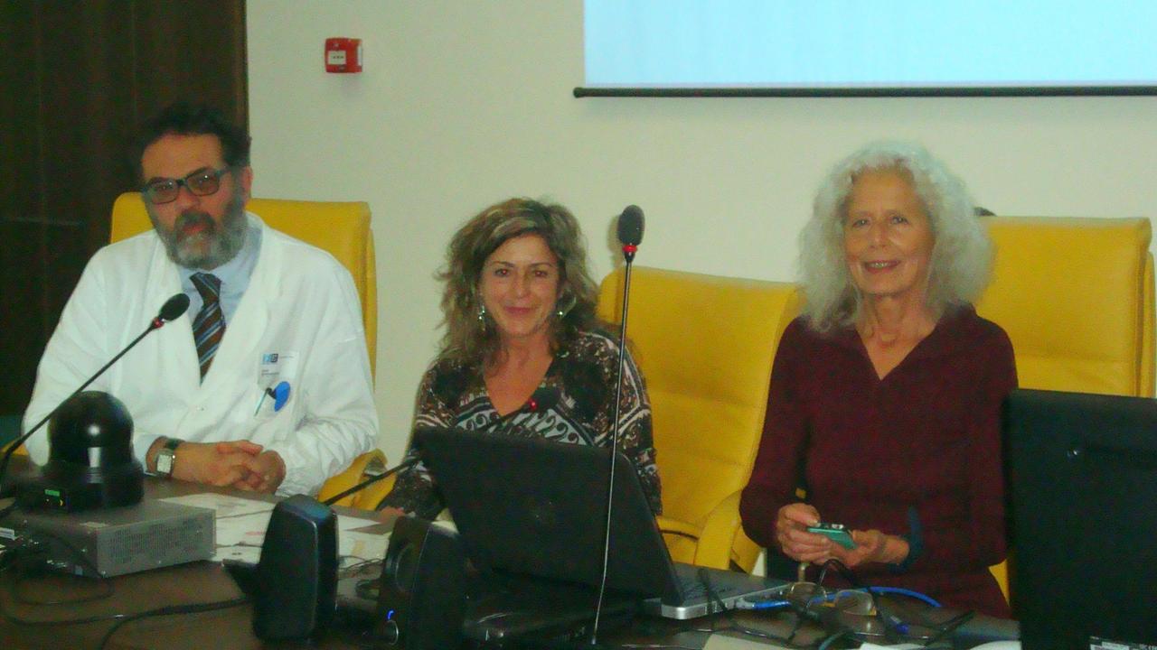 Da sinistra Pasquale Florio, Maria Luisa Niccolai e Barbara Grandi