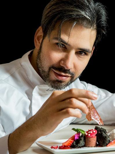 Lo chef Stefano Deidda