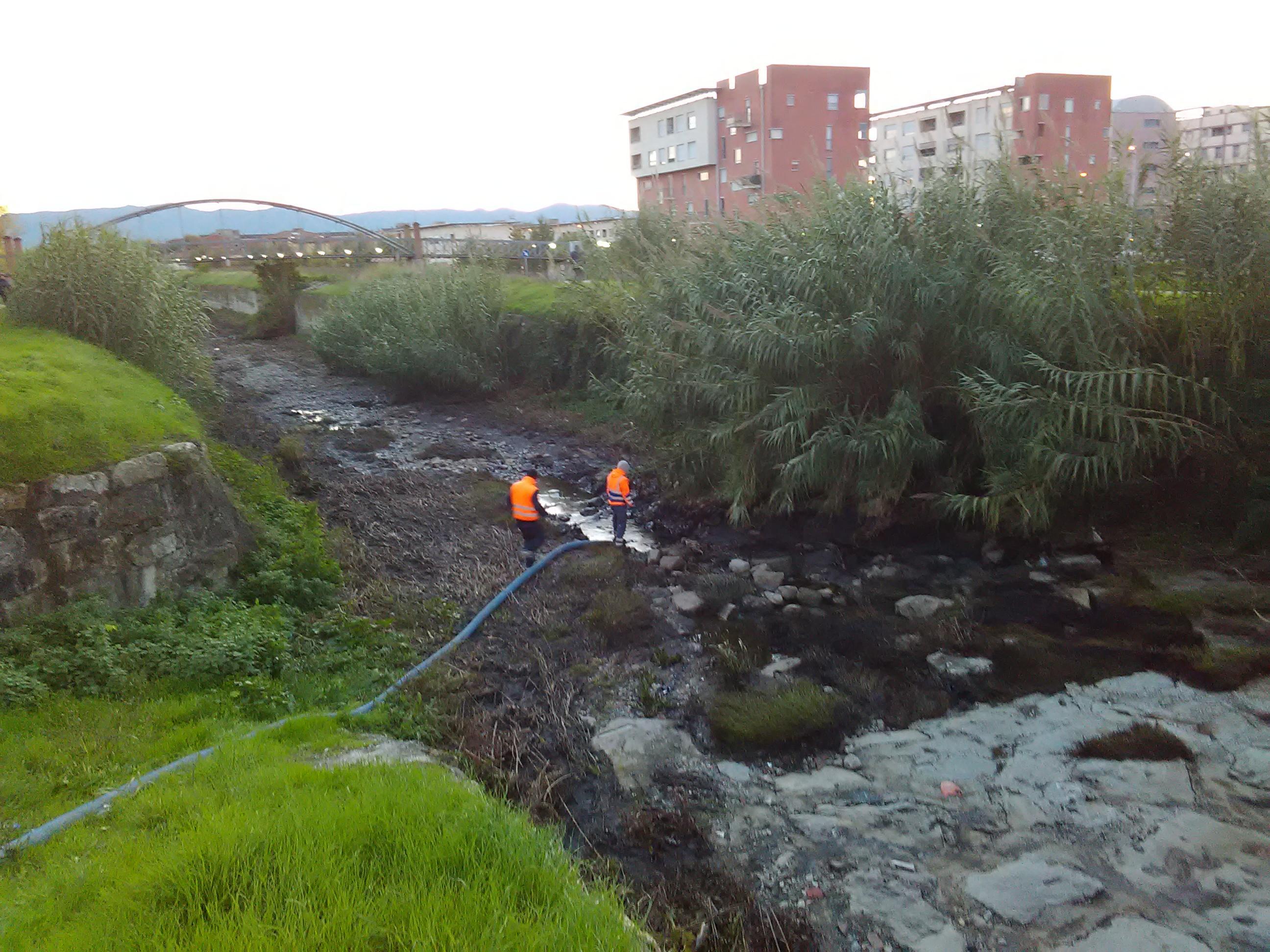 La bonifica del torrente Bardena