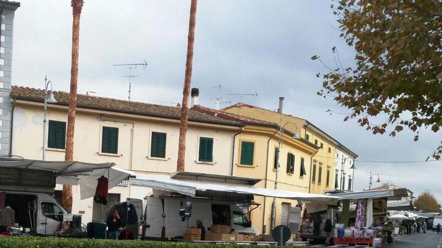 Il mercato di Vada in centro