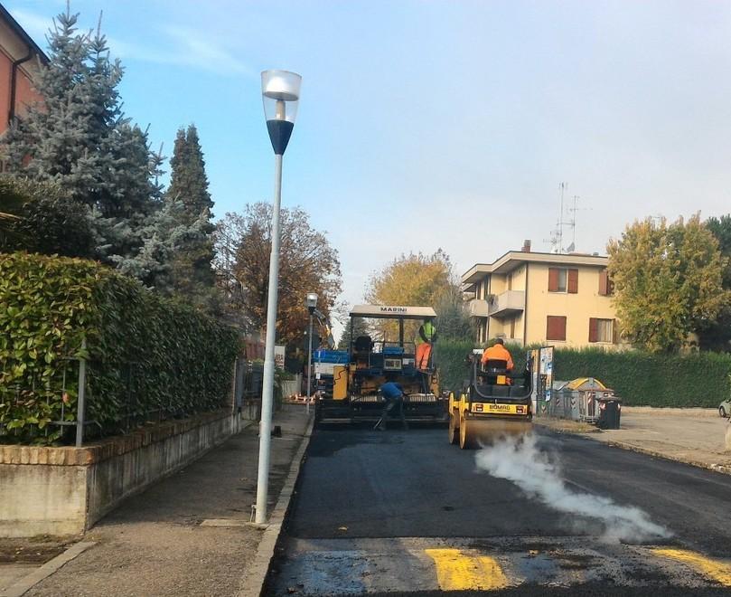 Lavori per strade e piste ciclabili 
