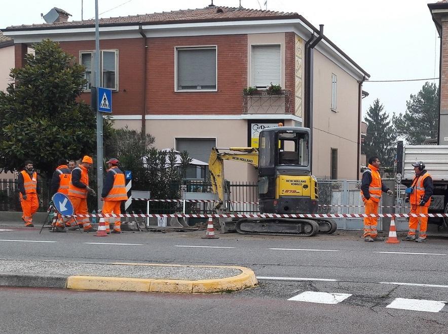 «Erano sei le squadre al lavoro in via Modena» 