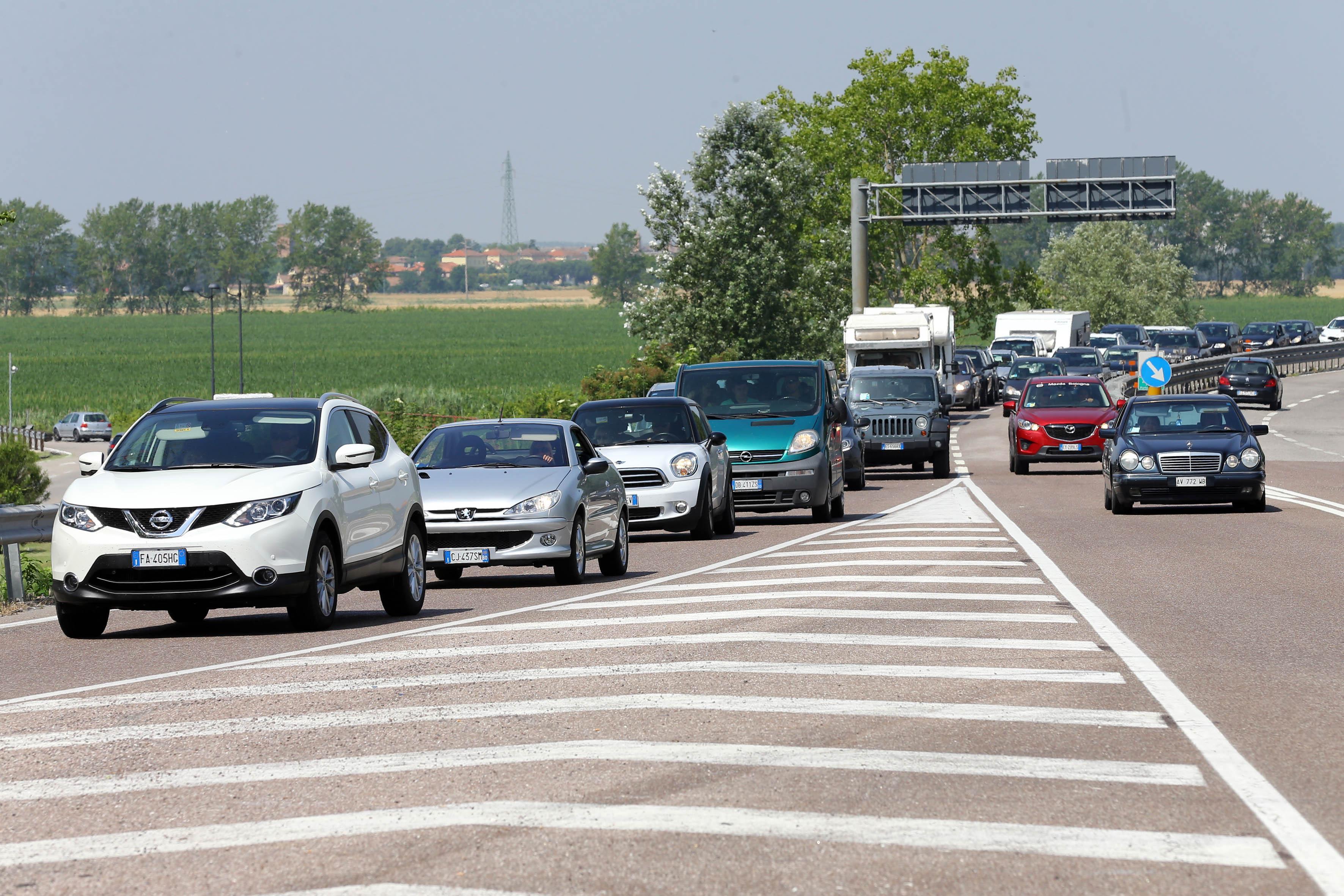 Coda in superstrada