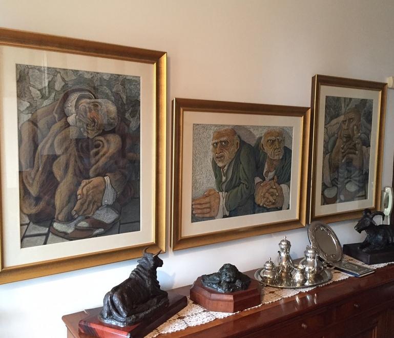 “La favola e il dolore” in 32 opere di Gino Covili 