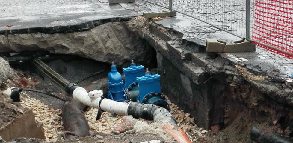 Una giornata senz’acqua per lavori a Ponte di Mezzo 
