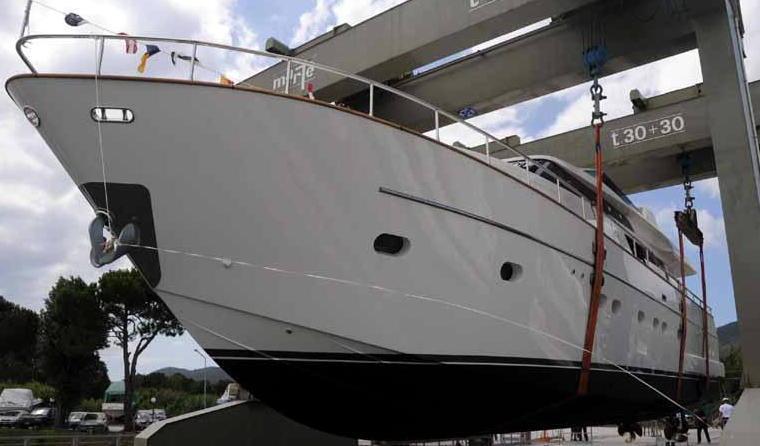 Cantieri Sanlorenzo in esposizione negli Usa 