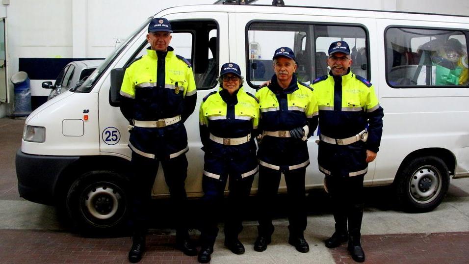Polizia municipale, staffetta per Amatrice