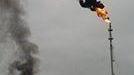 Illuminato pure il polo chimico Erano le torce di emergenza