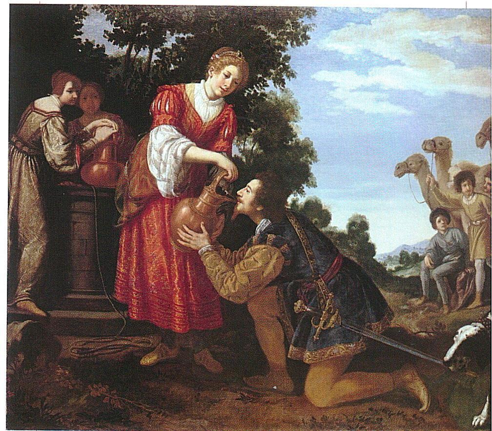 Jacopo Vignali "Rebecca ed Eliezer al pozzo"
