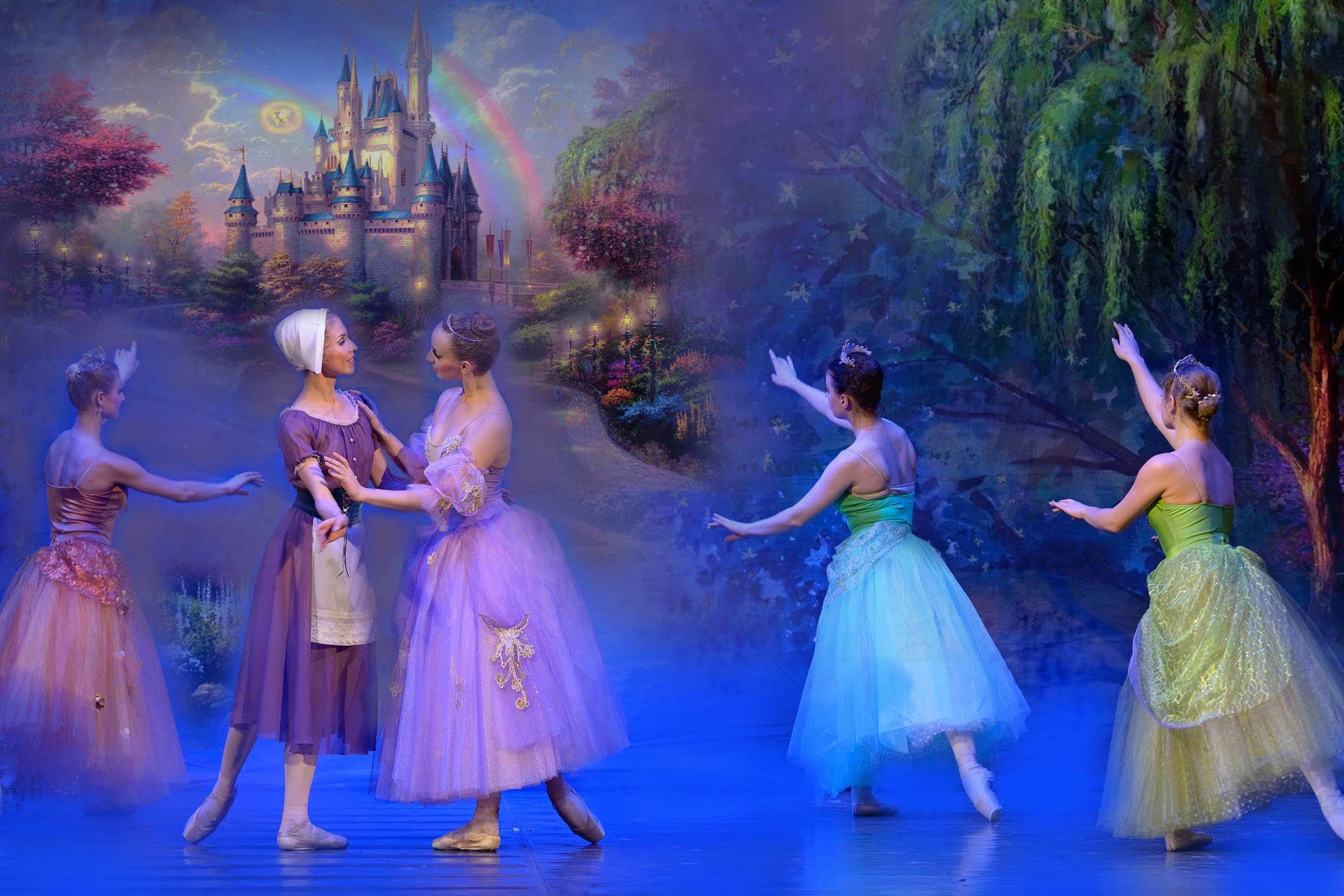 Una scena di "Cenerentola"
