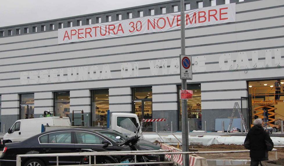 Esselunga pronta all’apertura 