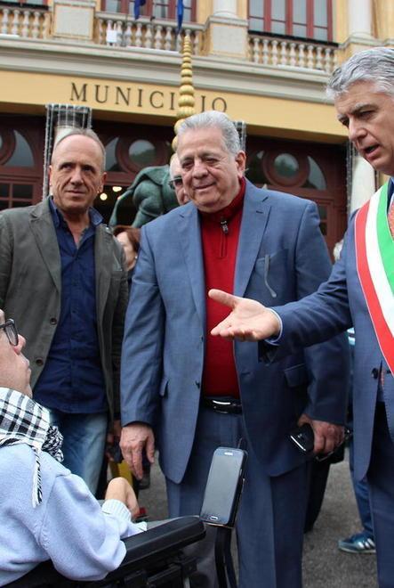 Mallegni consegna alla Uildm il Fiat Doblò per i disabili