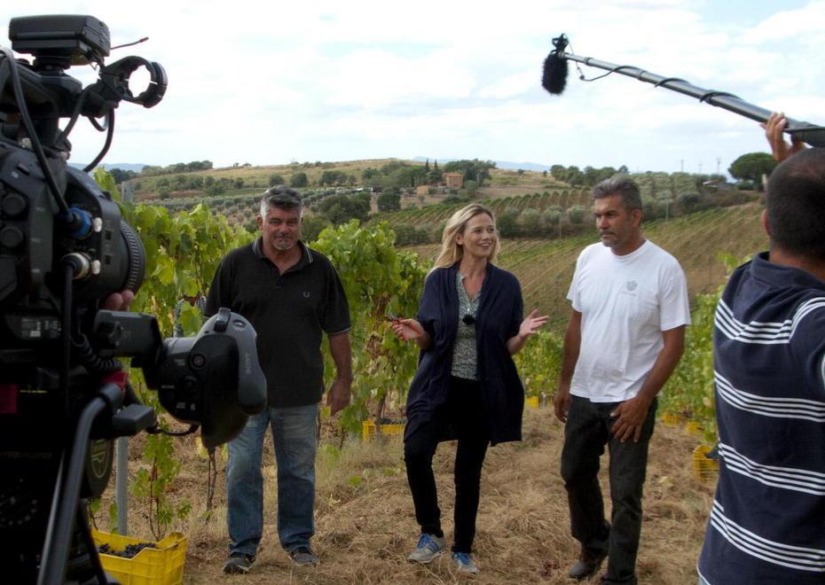 Vigneti, cantine e chef locali vanno in onda sulla tv britannica 