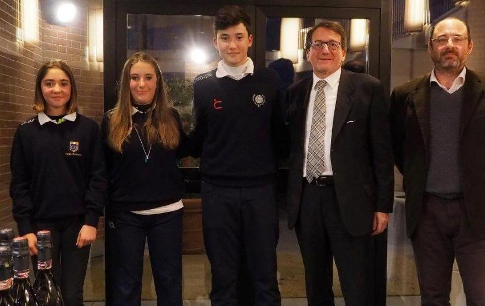 Festa per i baby campioni del golf 