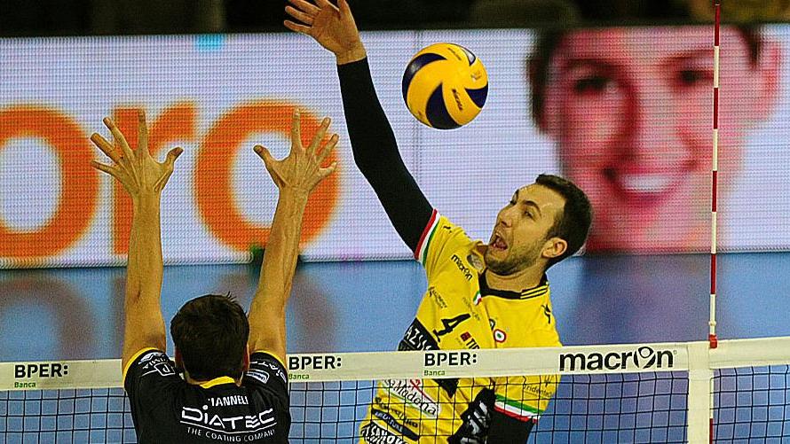 Torna Ngapeth, grande Azimut: battuta Trento