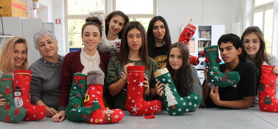Dal Chierici all’Unicef Le calze solidali di Natale 