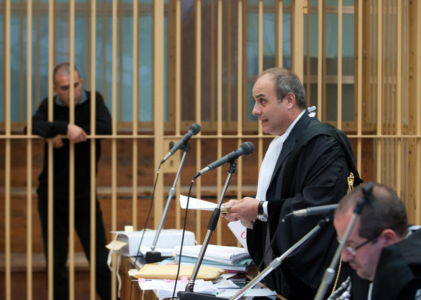 L'avvocato Pilia, legale di Marcello Ladu, in udienza