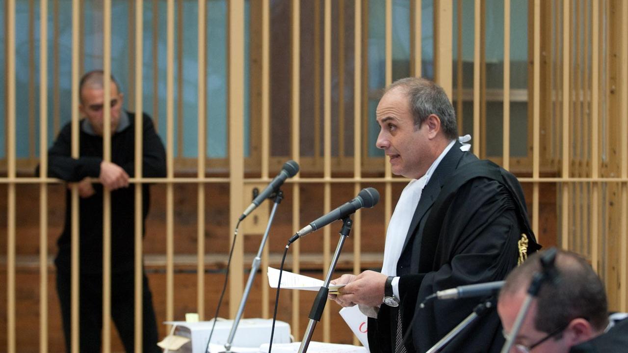 L'avvocato Pilia, legale di Marcello Ladu, in udienza