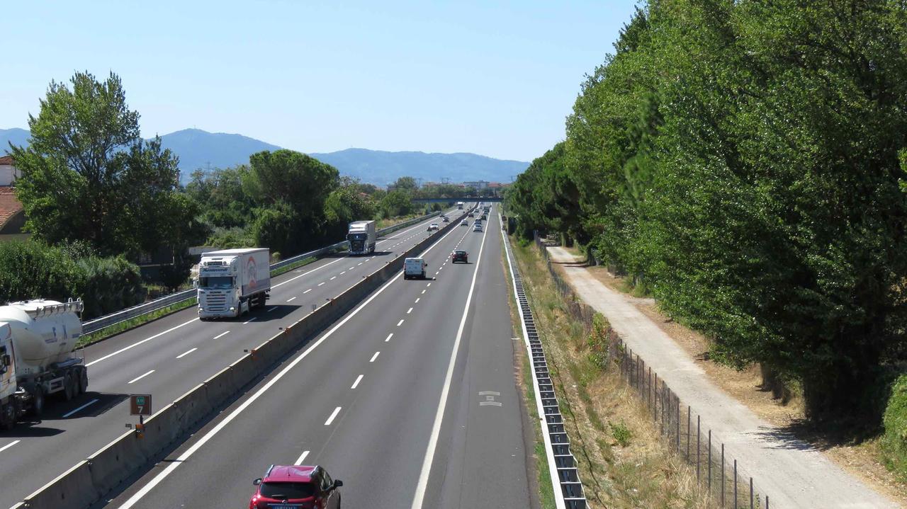 L'autostrada Firenze-Pisa
