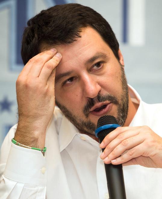 il leader leghista