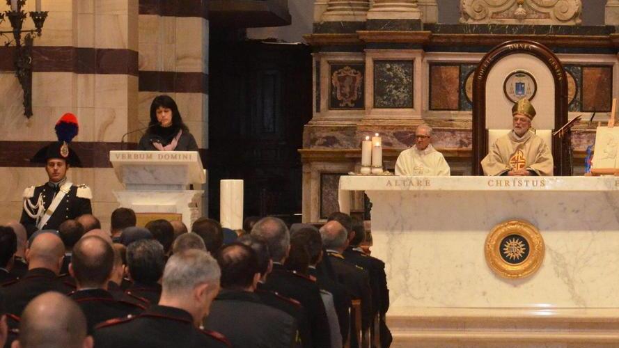 I carabinieri celebrano la Virgo Fidelis