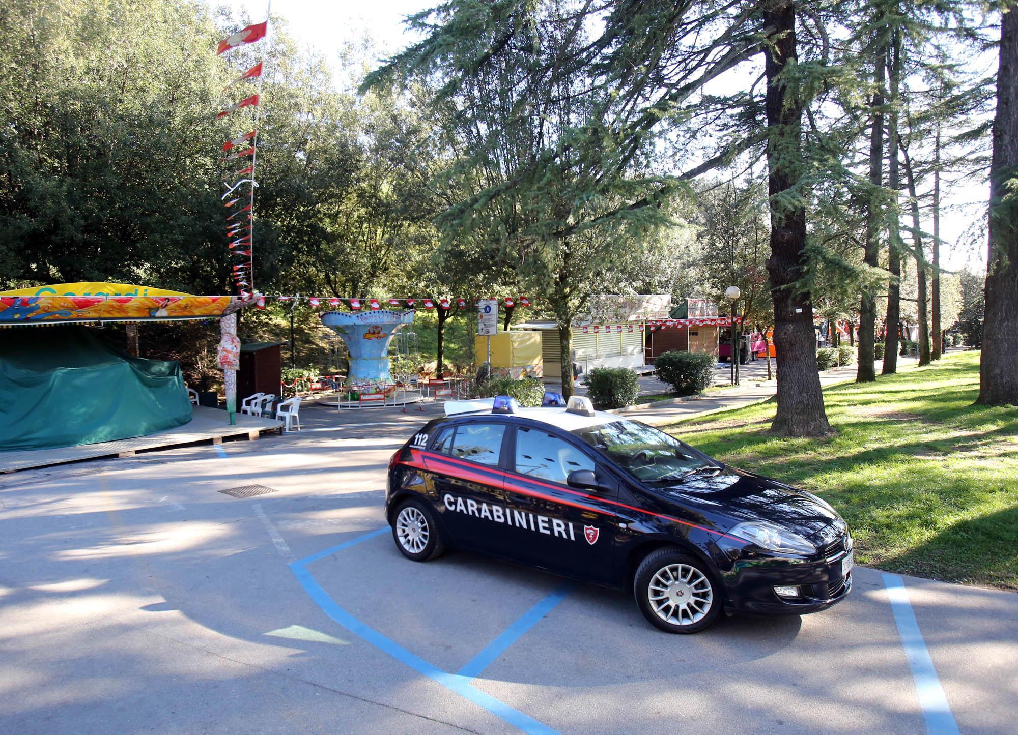 Un intervento dei carabinieri (foto Nucci)