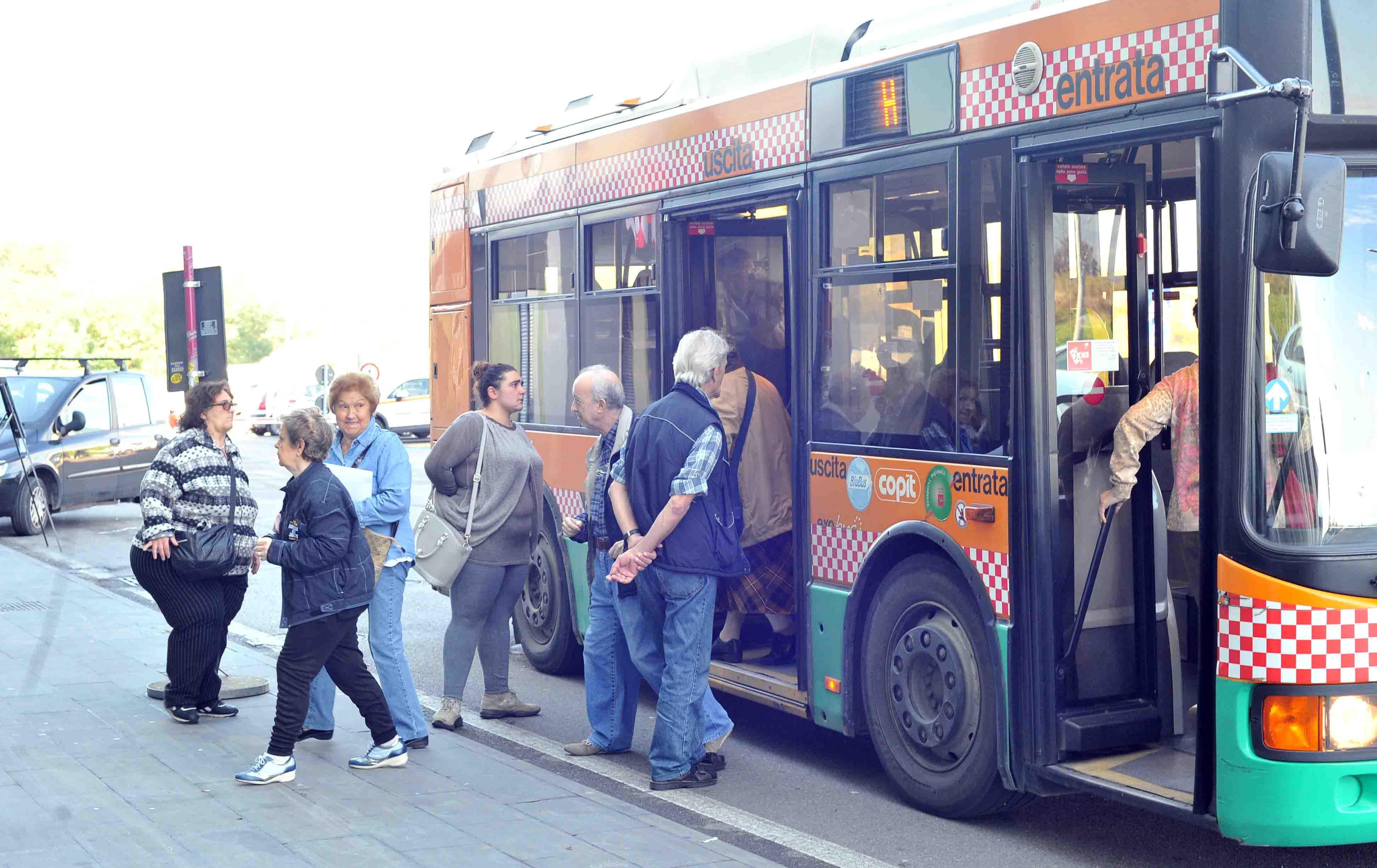 Un autobus del Copit (foto Gori)