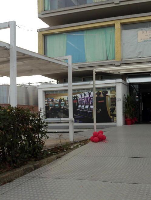La sala slot al Terrafino (Foto Agenzia Carlo Sestini)