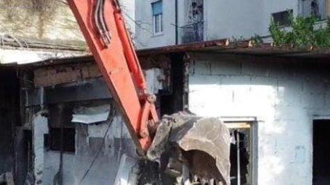 Abbattuti i ruderi della Cittadella usati per lo spaccio