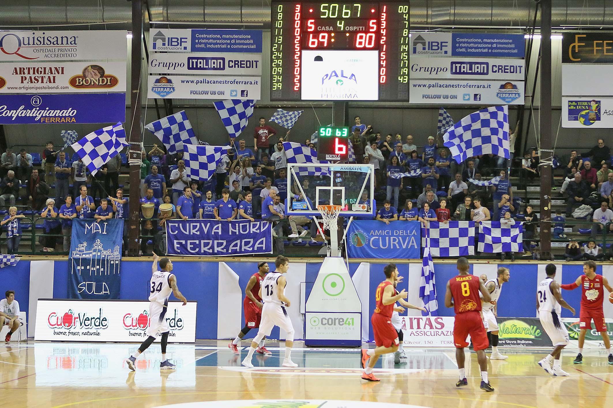 Grande tifo domani per il derby Bondi-Fortitudo